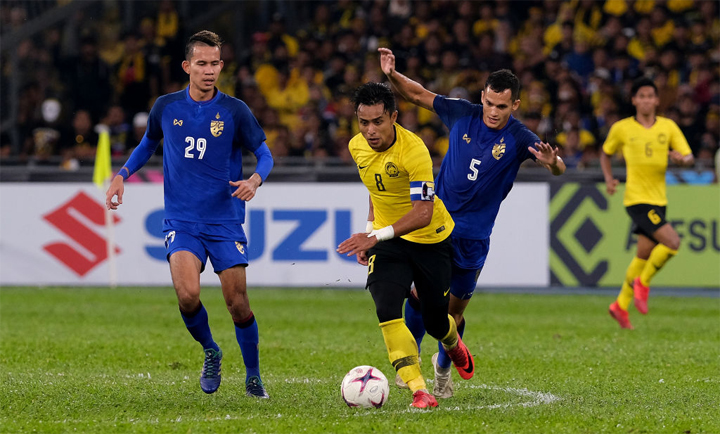 Zaquan (số 8) đã có một trận đấu rất thành công với Malaysia. Ảnh: Fox Sports
