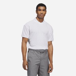 Áo Polo Nam Adidas Knit Short Sleeve - Trắng