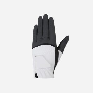 Găng Tay Trái Golf Nữ Descente Semi Pro 360 Grip (Da Tổng Hợp) - Đen