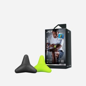 Tam Giác Đàn Hồi Phối Hợp Mát Xa Ptp Triflex Combination Black & Lime - Đen