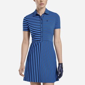 Váy Golf Nữ Gfore Mixed Stripe - Xanh Dương